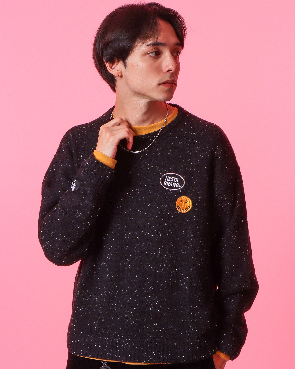 ブラック：175cm(Mサイズ着用)