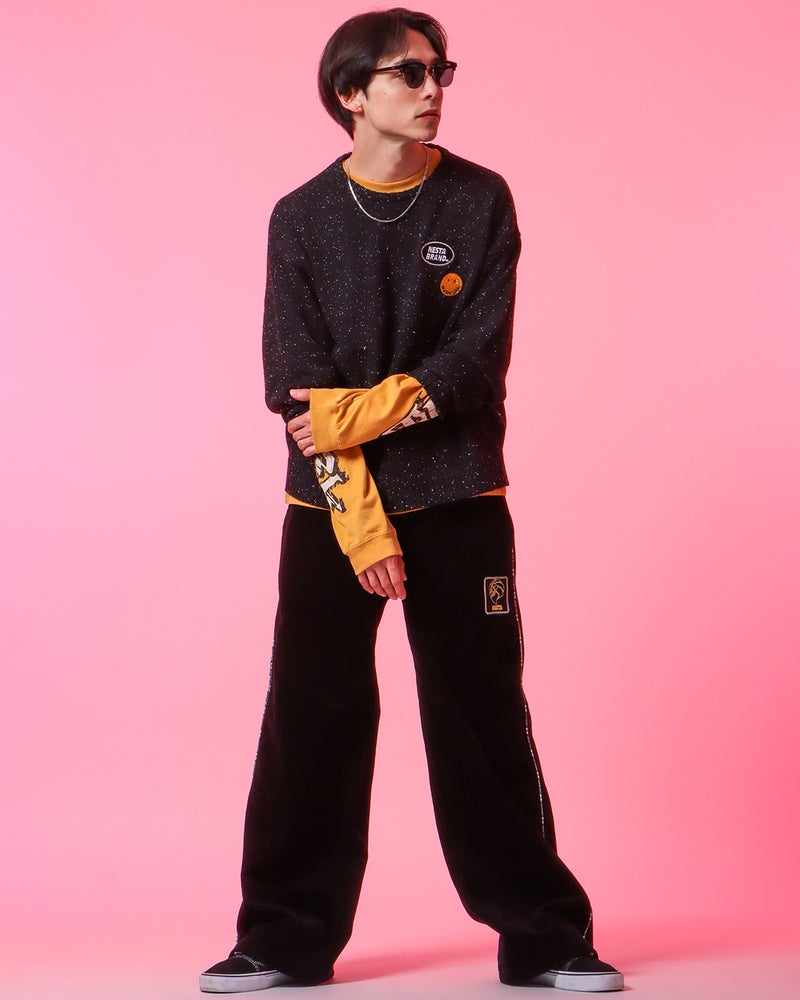 ブラック：175cm(Mサイズ着用)