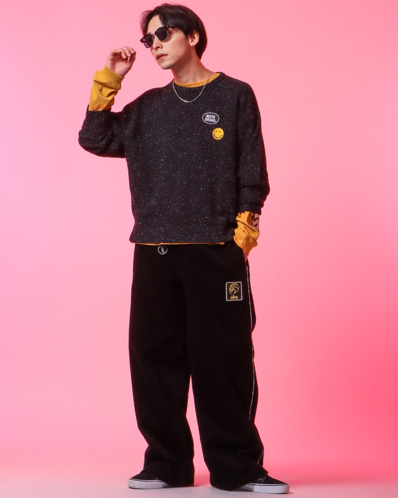 ブラック：175cm(Mサイズ着用)