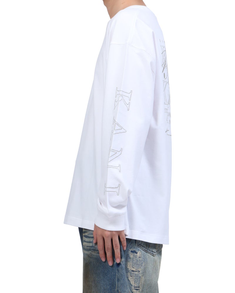 ホワイト：173cm63kg(Lサイズ着用)