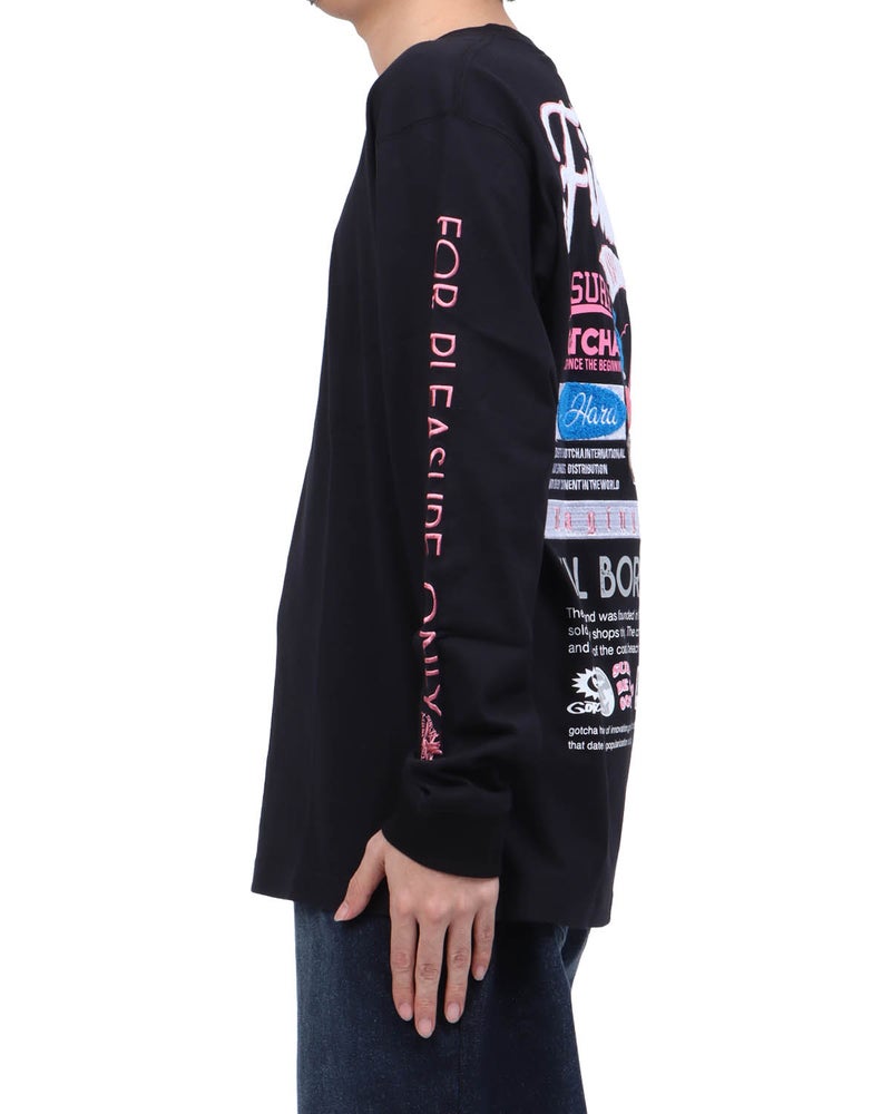 ブラック：173cm63kg(Lサイズ着用)