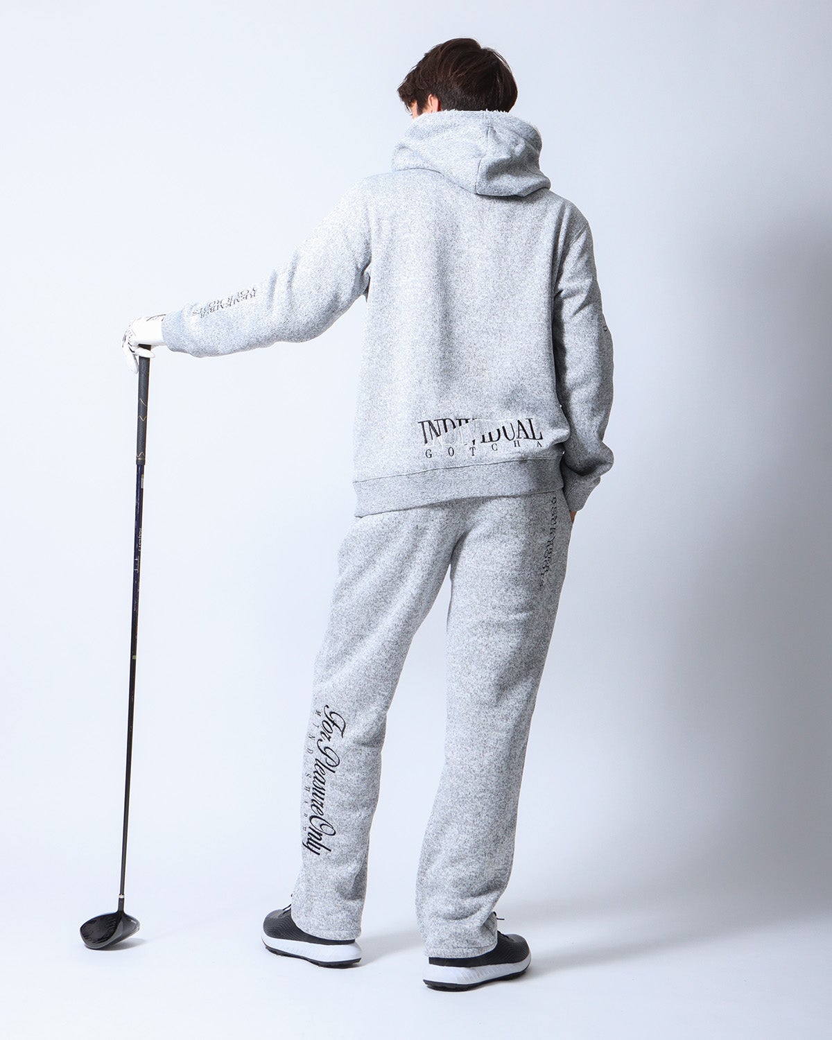 FR2 GOLF ゴルフウェア うさぎのしっぽファー付き パンツ キュロット 白 GOTCHA GOLF] ポリ杢 イージーパンツ | PEET ONLINE STORE