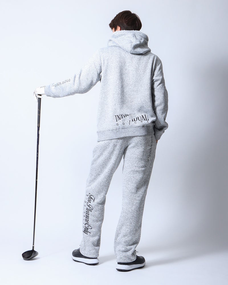 杢グレー：180cm/70kg(Lサイズ着用)