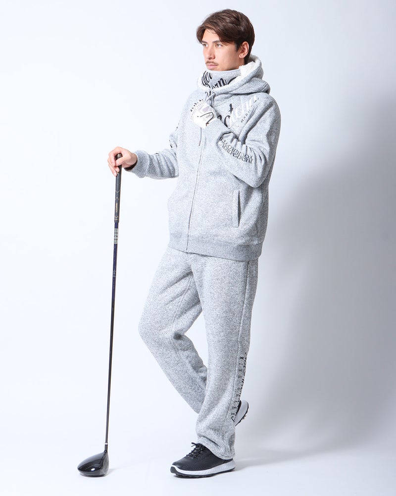 杢グレー：180cm/70kg(Lサイズ着用)