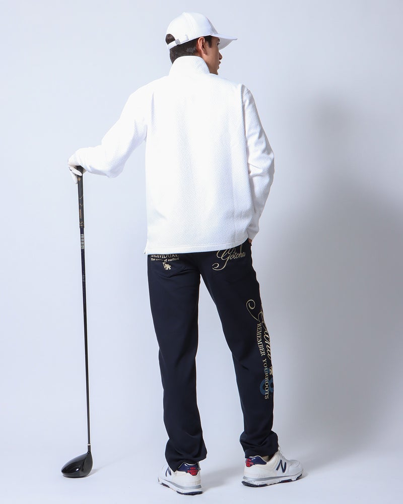 ホワイト：183cm/70kg(Lサイズ着用)