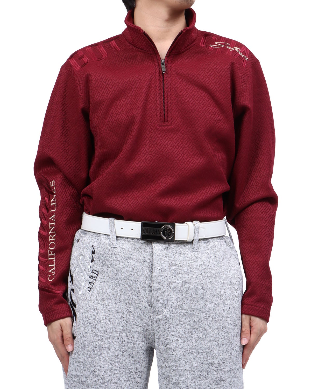 ワイン：173cm63kg(Lサイズ着用)