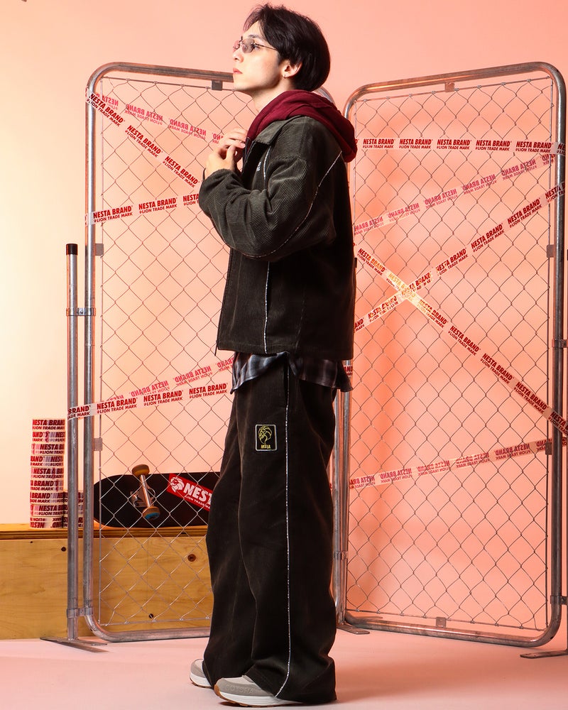 カーキ:175cm(Mサイズ着用)