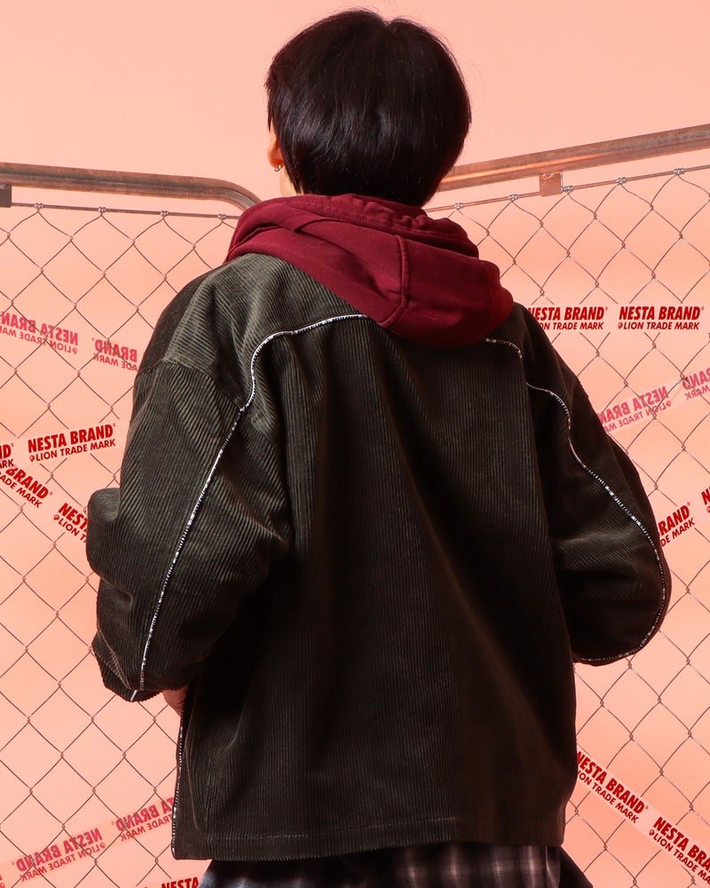 カーキ:175cm(Mサイズ着用)