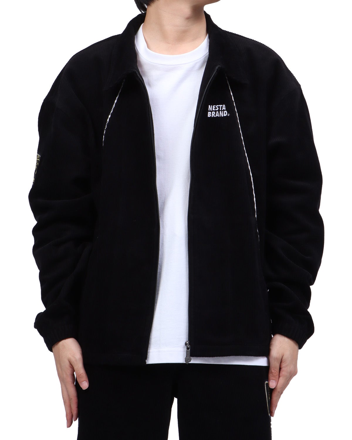 ブラック：173cm63kg(Lサイズ着用)