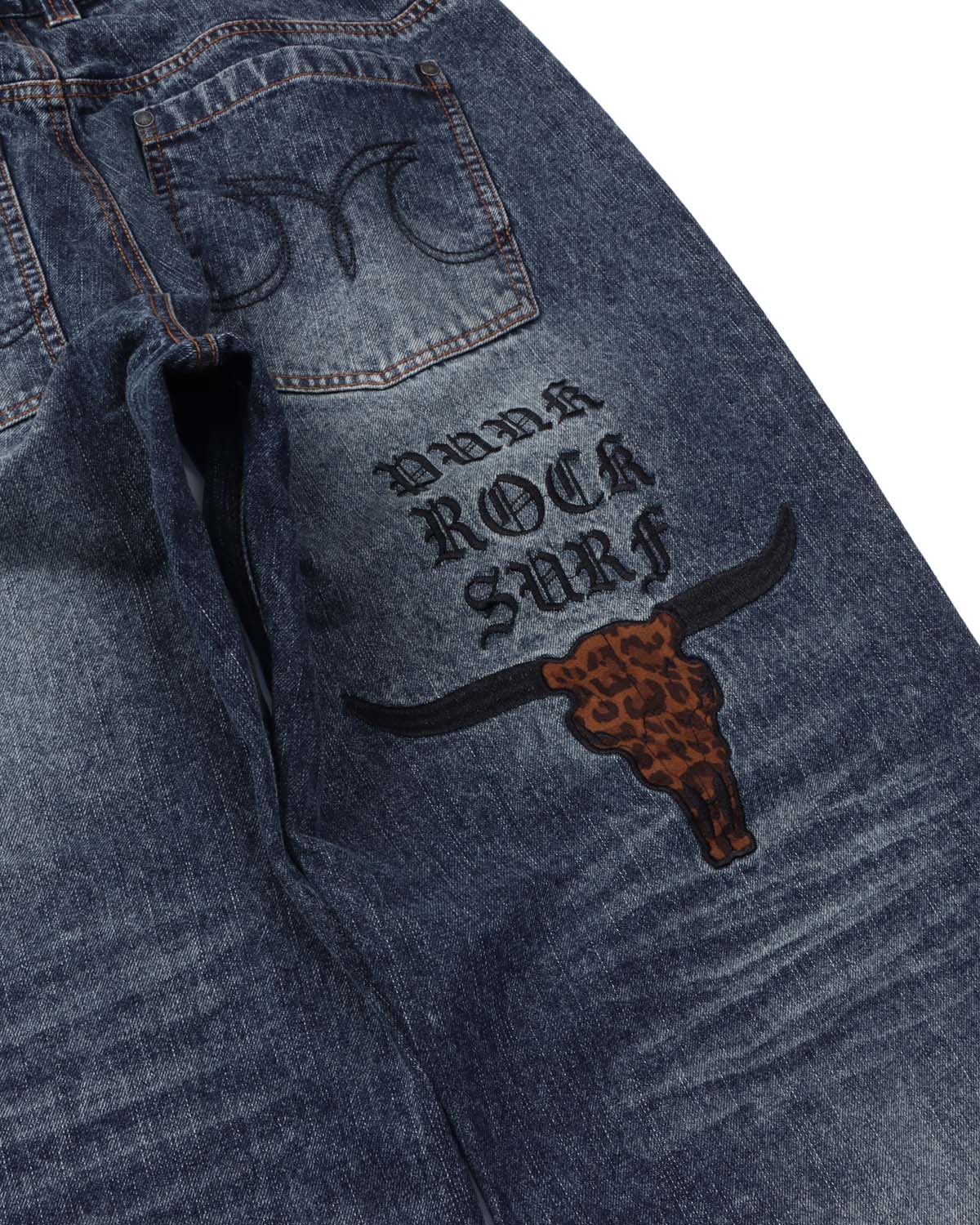 MCD] レオパード柄使い デニムパンツ | PEET ONLINE STORE