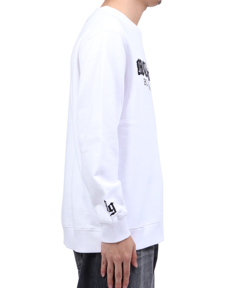 ホワイト：173cm63kg(Lサイズ着用)