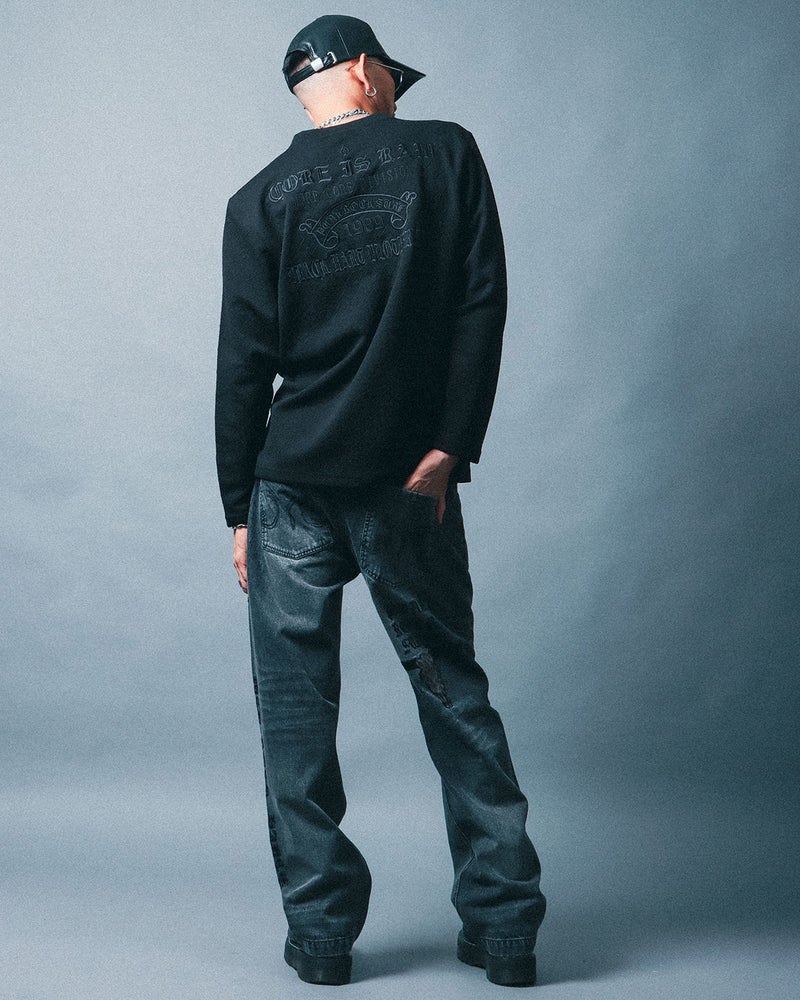 ブラック：183cm(XLサイズ着用)