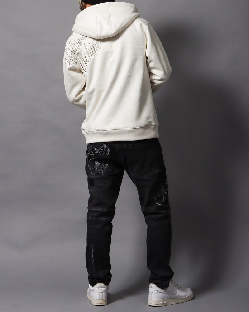 オフホワイト：178cm/75kg(Lサイズ着用)