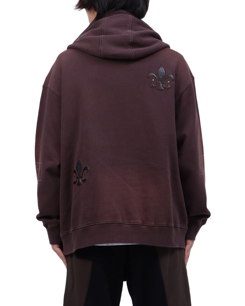 ダークブラウン：173cm63kg(Lサイズ着用)