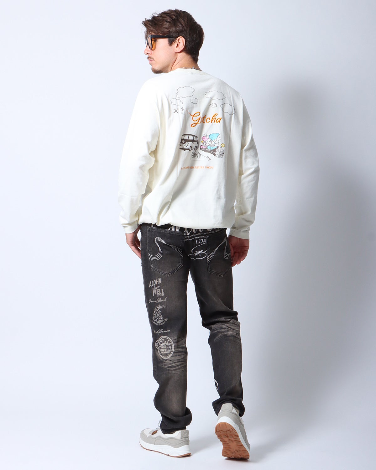 キナリ：180cm/70kg(Lサイズ着用)