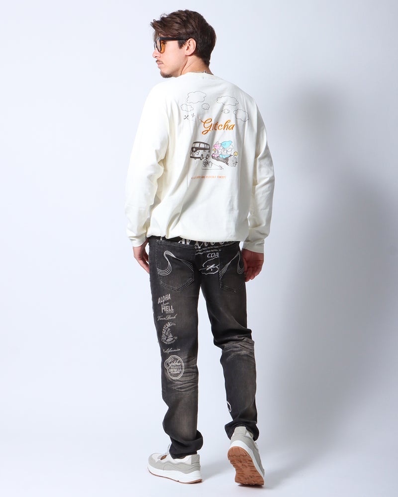 キナリ：180cm/70kg(Lサイズ着用)