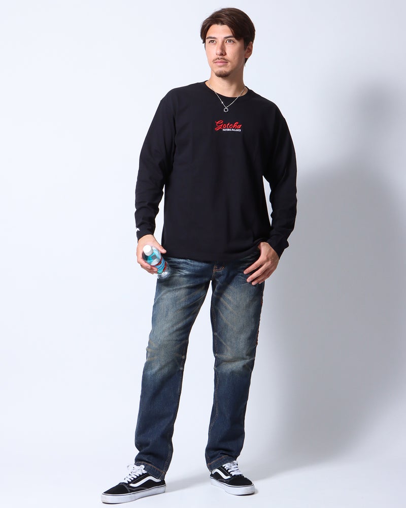 ブラック：180cm/70kg(Lサイズ着用)
