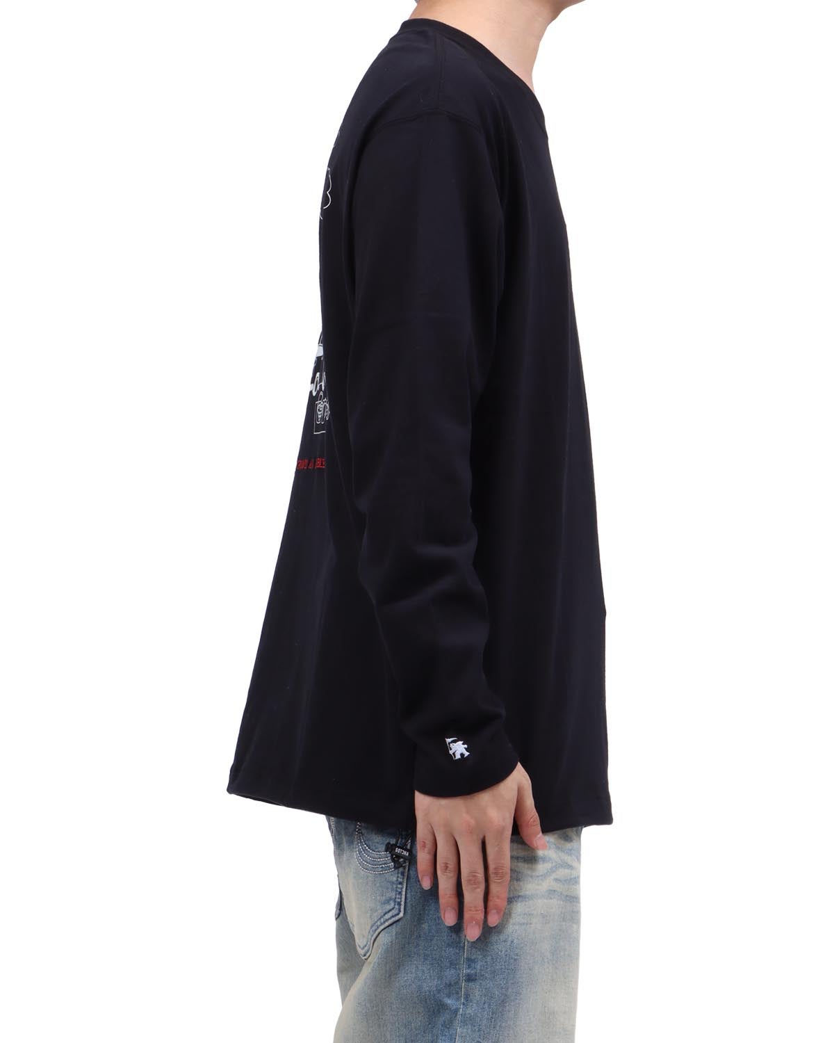 ブラック：173cm63kg(Lサイズ着用)