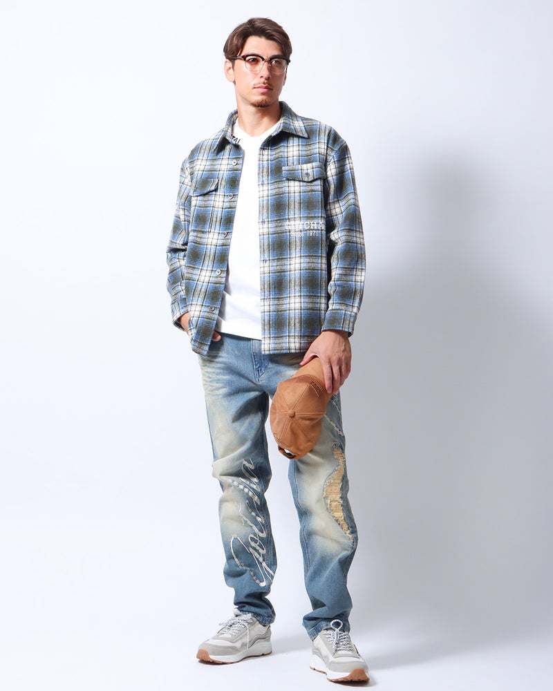 グリーン：180cm/70kg(Lサイズ着用)