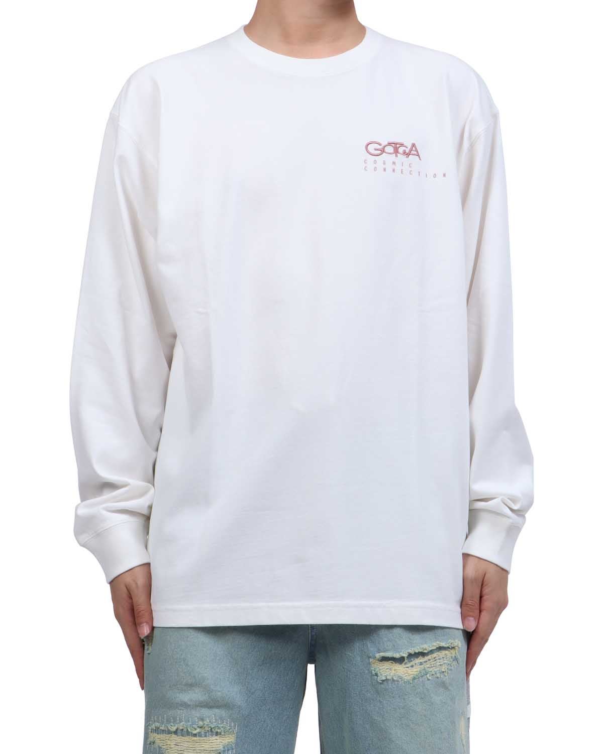 オフホワイト：173cm63kg(Lサイズ着用)