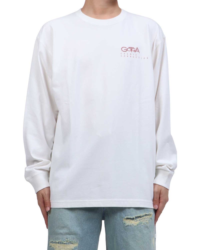 オフホワイト：173cm63kg(Lサイズ着用)