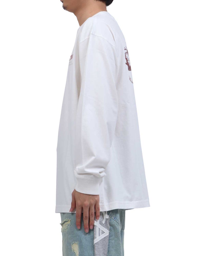 オフホワイト：173cm63kg(Lサイズ着用)