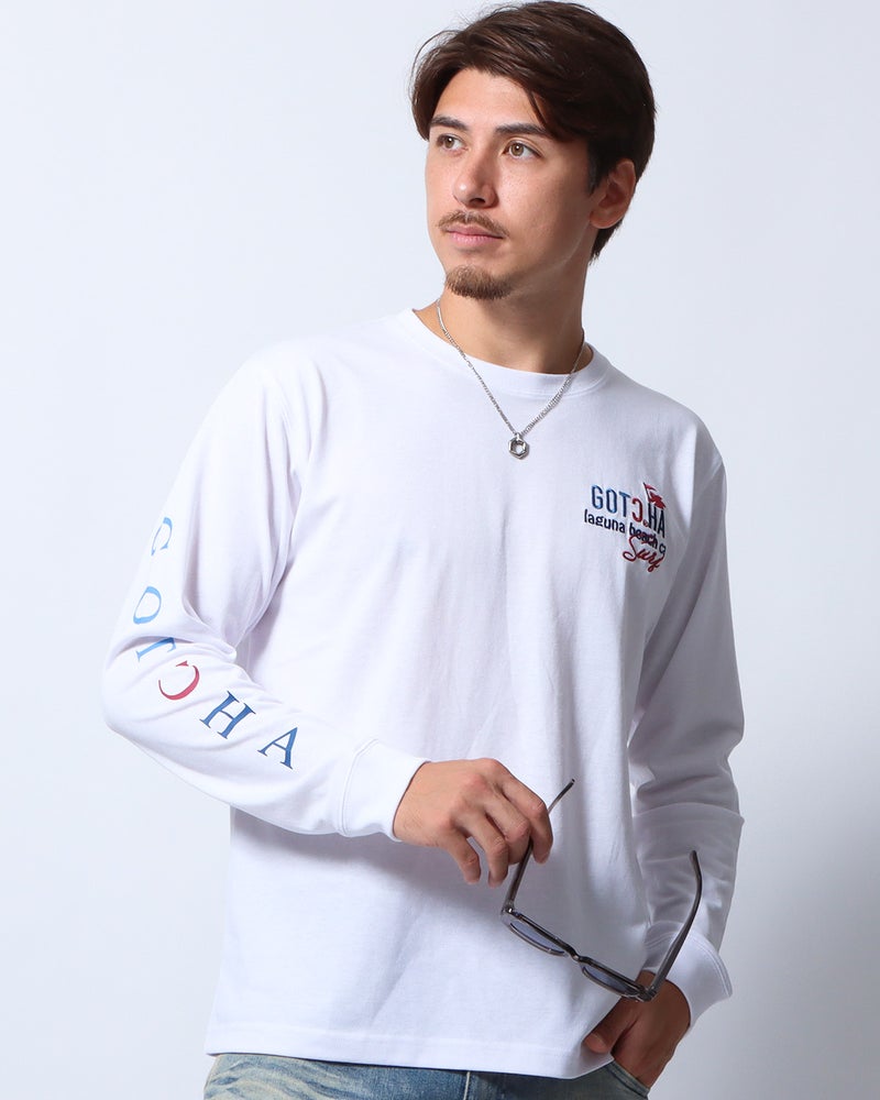 ホワイト：180cm/70kg(Lサイズ着用)