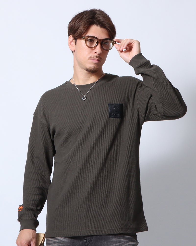 カーキ：180cm/70kg(Lサイズ着用)
