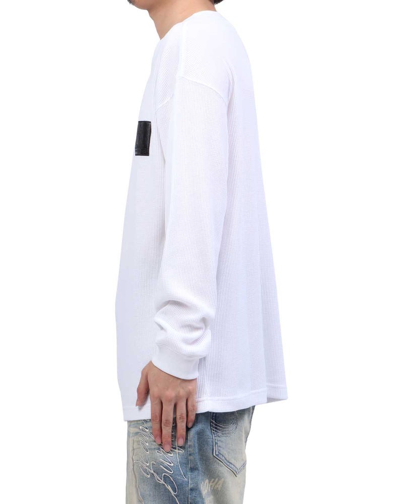 ホワイト：173cm63kg(Lサイズ着用)