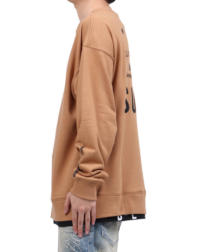 ベージュ：173cm63kg(Lサイズ着用)