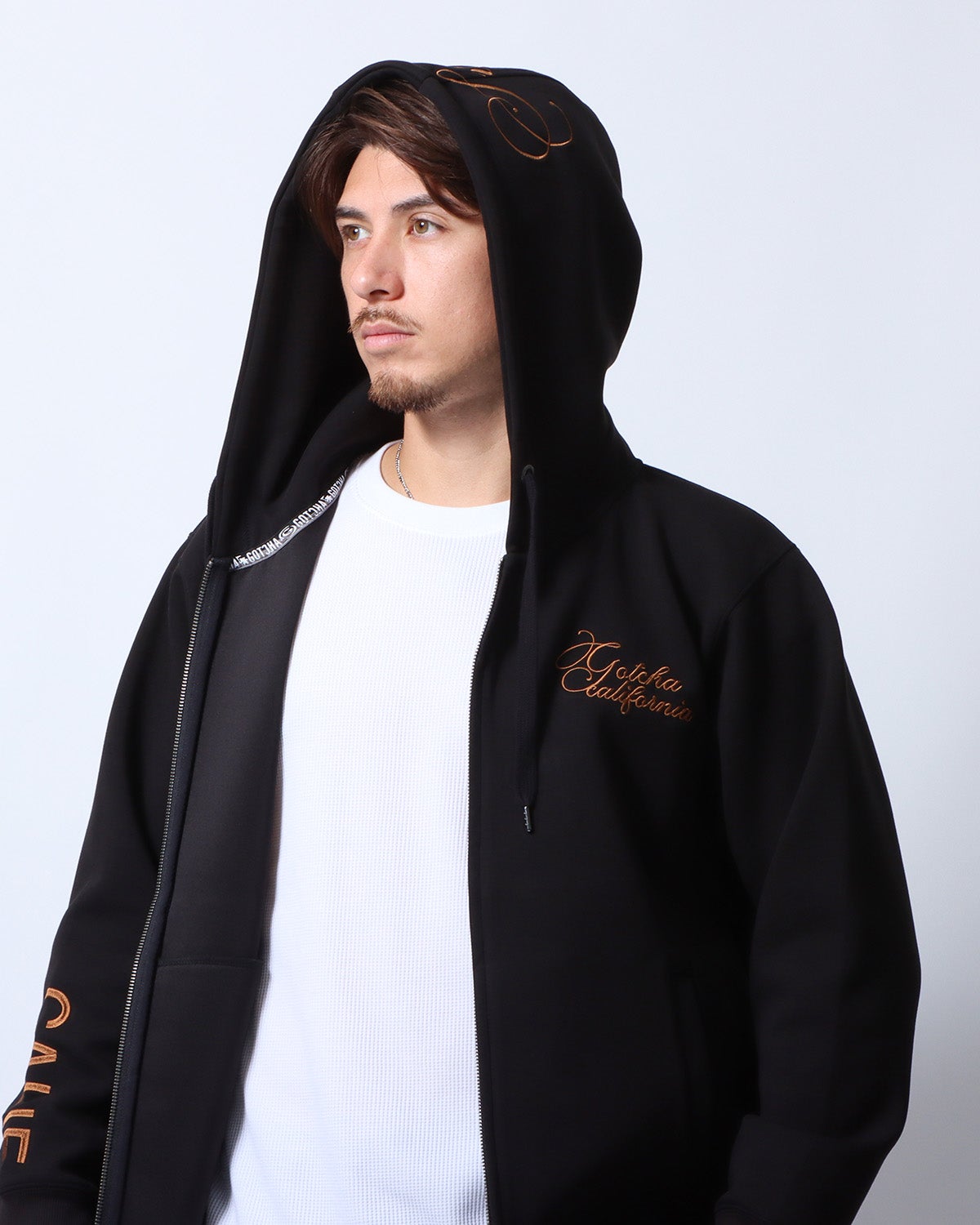 GOTCHA] ダンボールニット ジップパーカー | PEET ONLINE STORE
