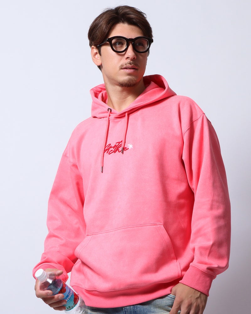 ピンク：180cm/70kg(Lサイズ着用)