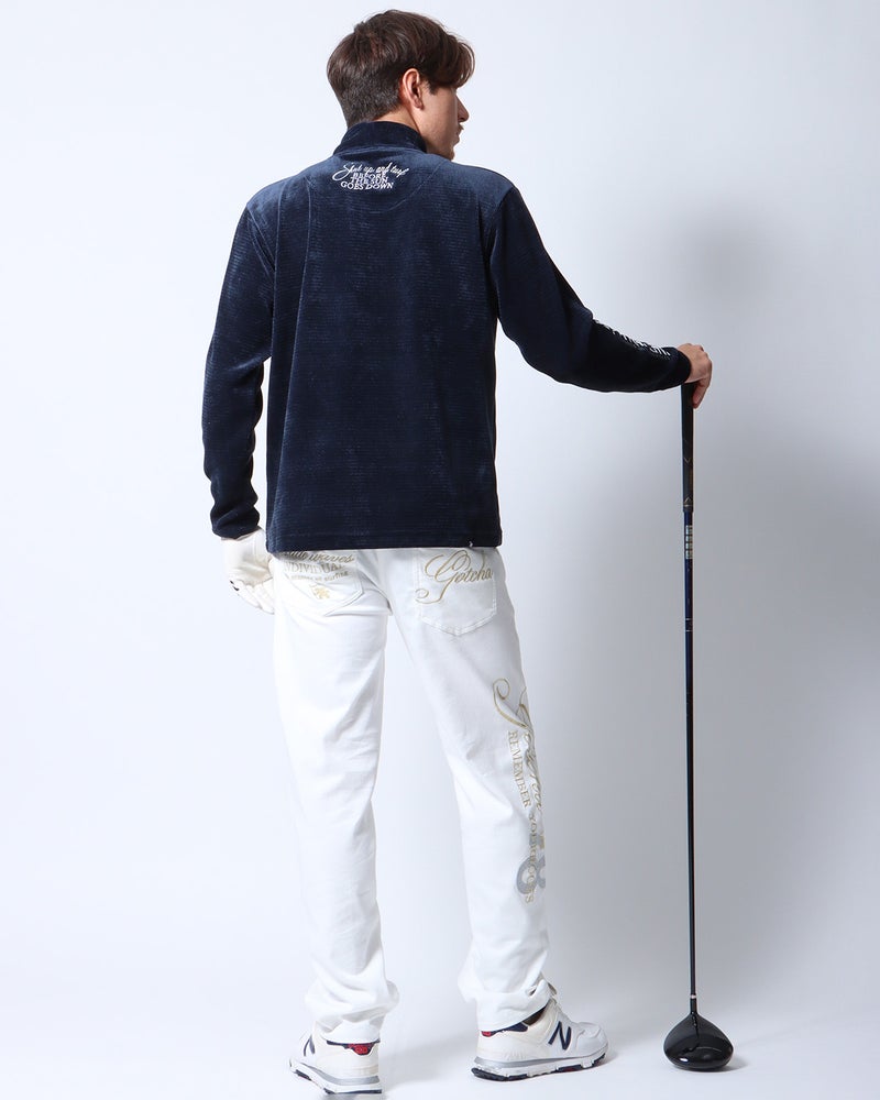 ネイビー：180cm/70kg(Lサイズ着用)