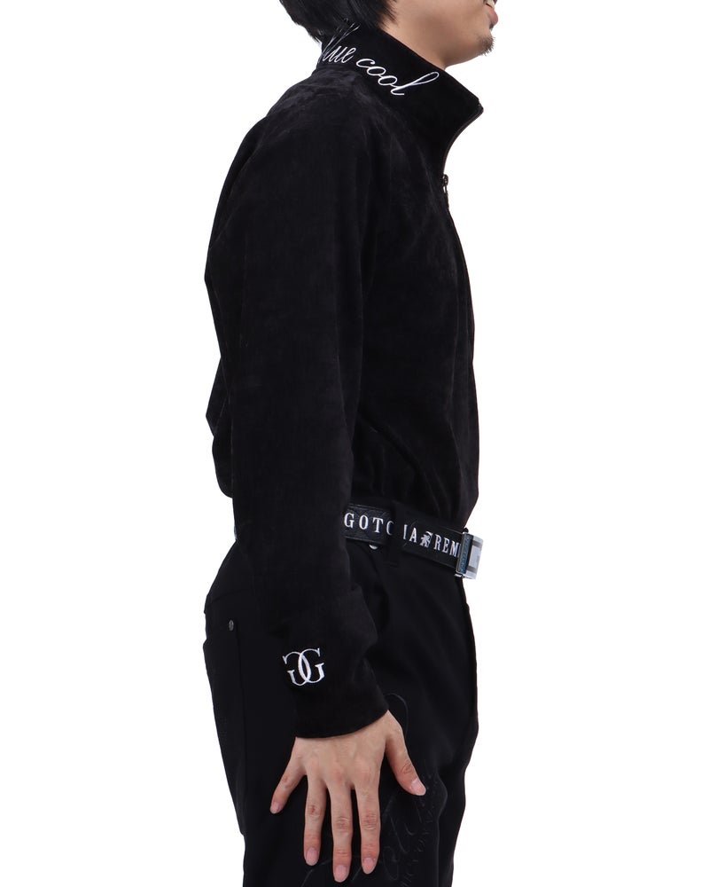 ブラック：173cm63kg(Lサイズ着用)
