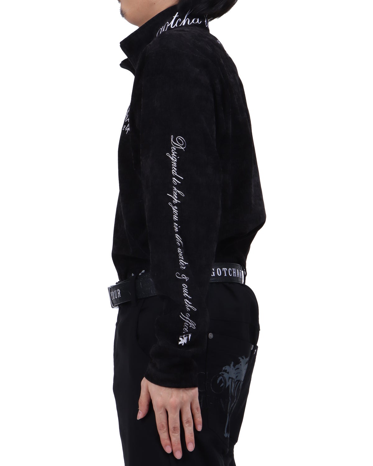 ブラック：173cm63kg(Lサイズ着用)