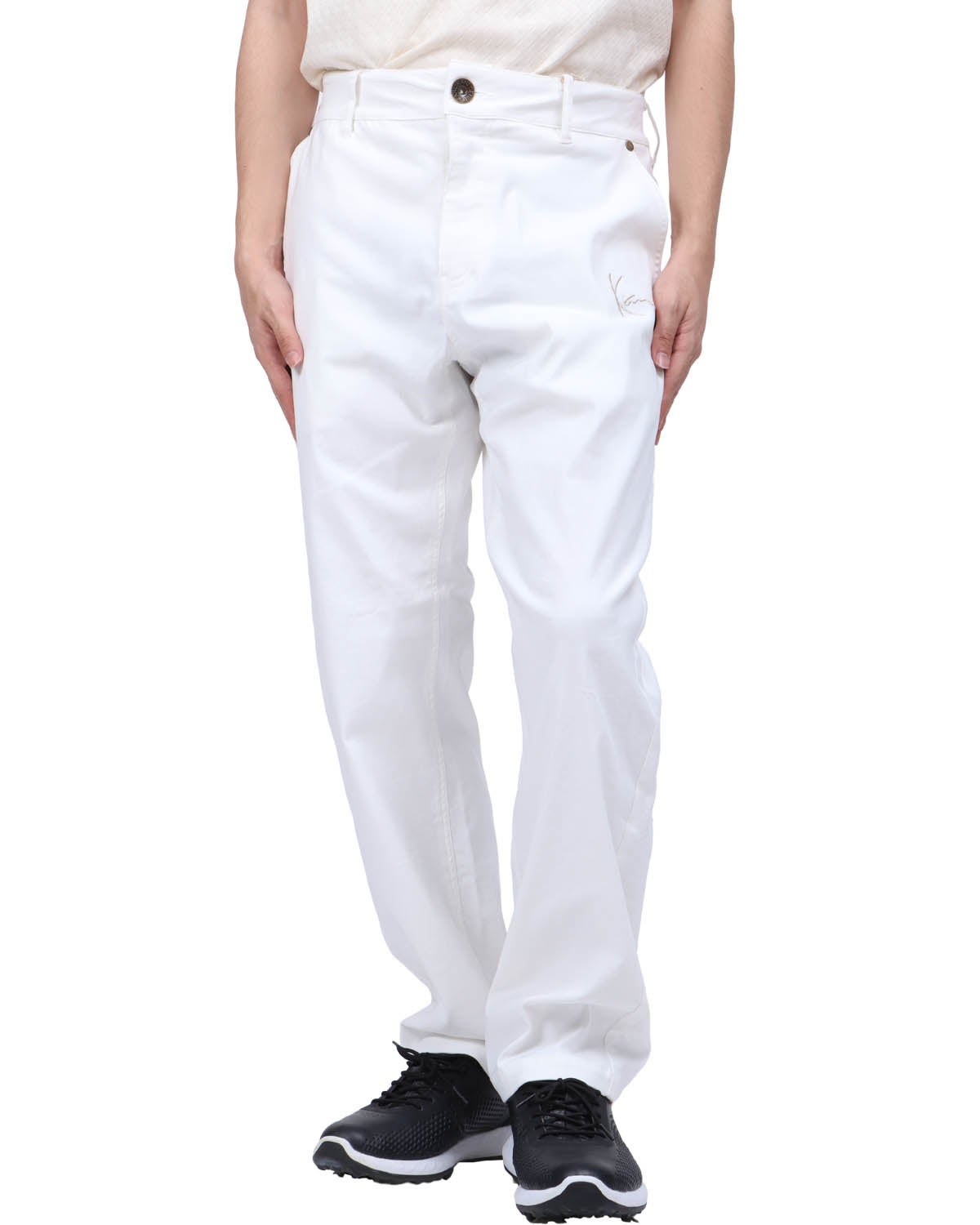 ホワイト：173cm63kg(34inc着用)