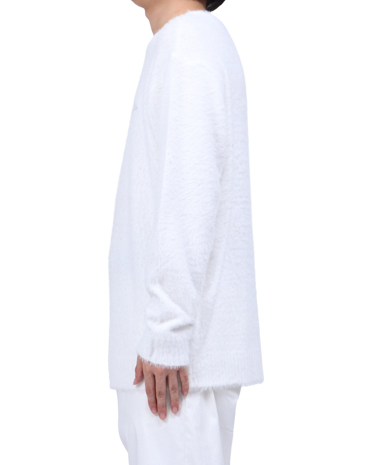 ホワイト：173cm63kg(Lサイズ着用)