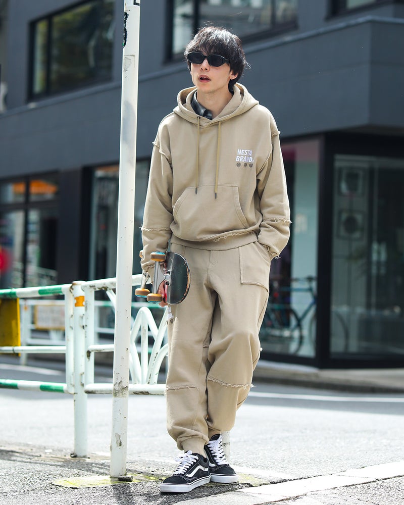 マスタード：175cm(Mサイズ着用)