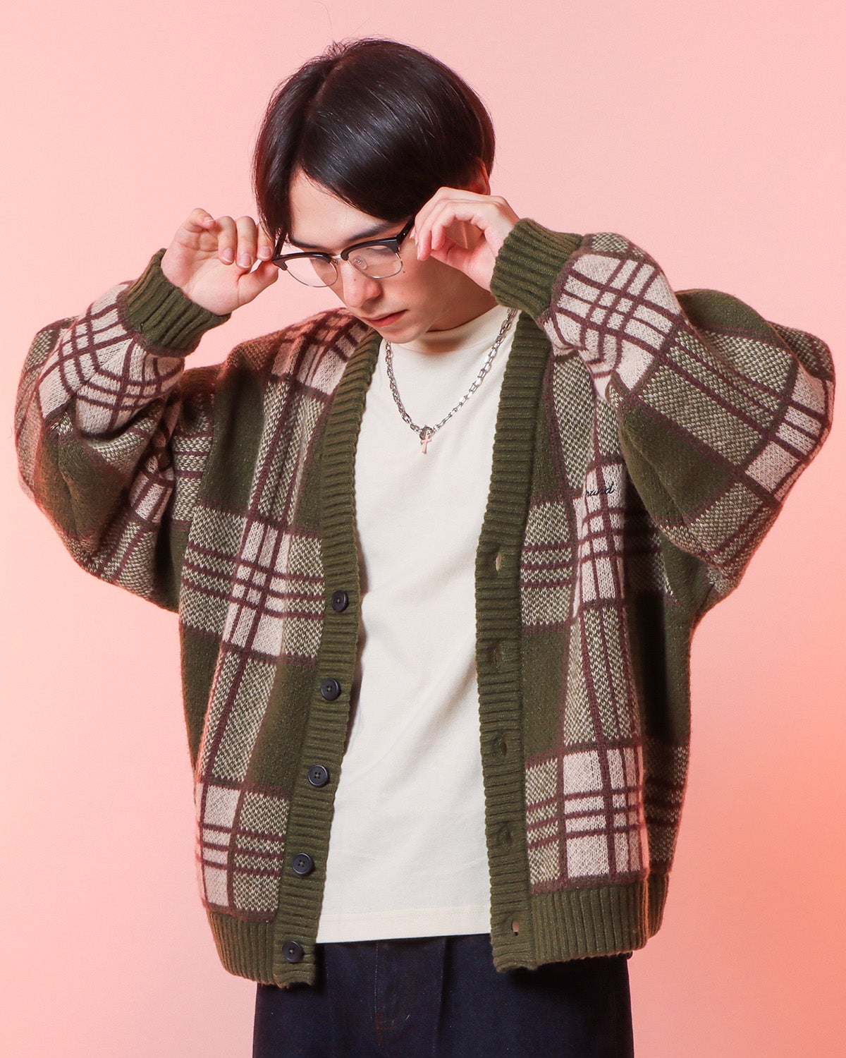 オリーブ：175cm(Mサイズ着用)