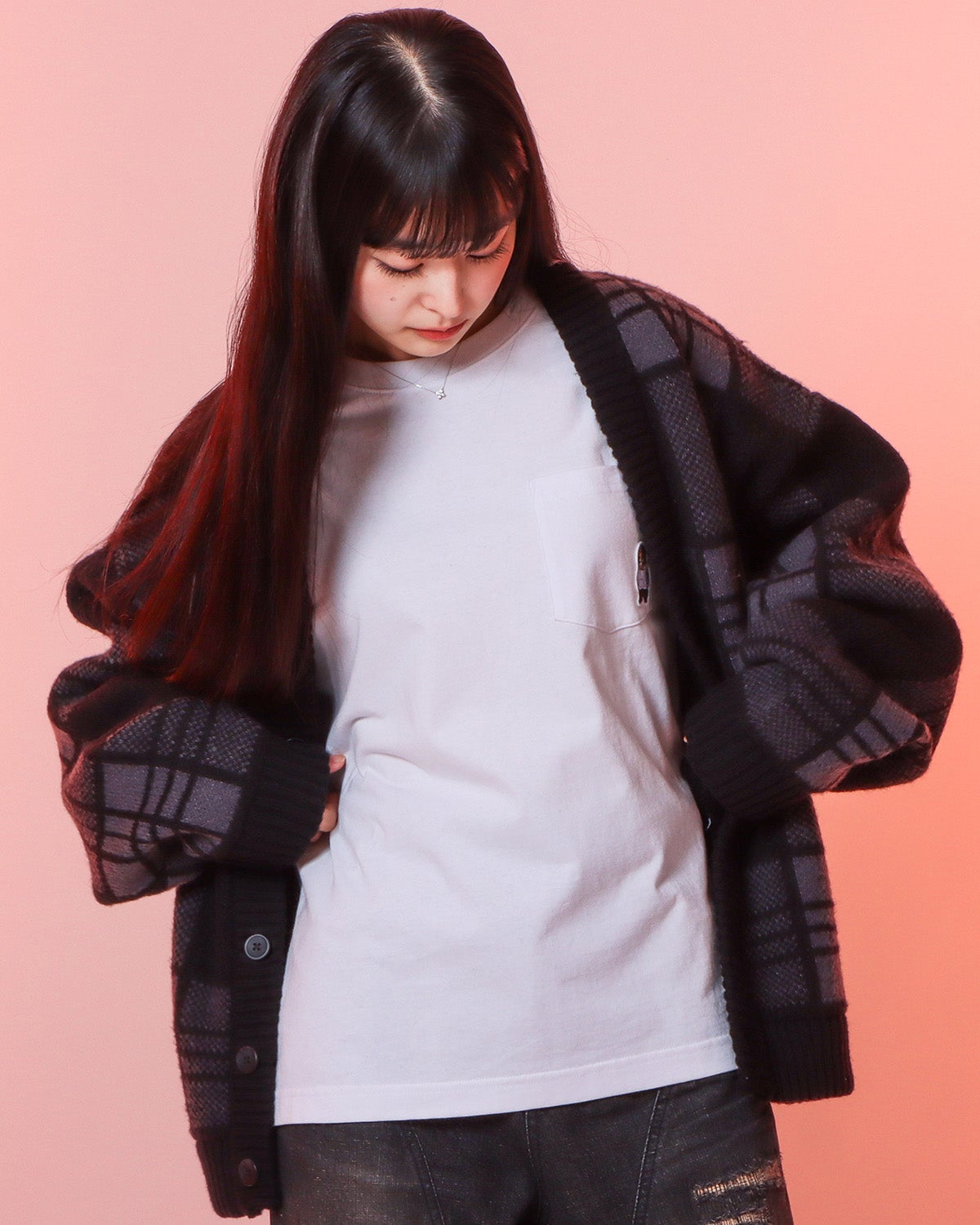 ブラック：160cm(Mサイズ着用)