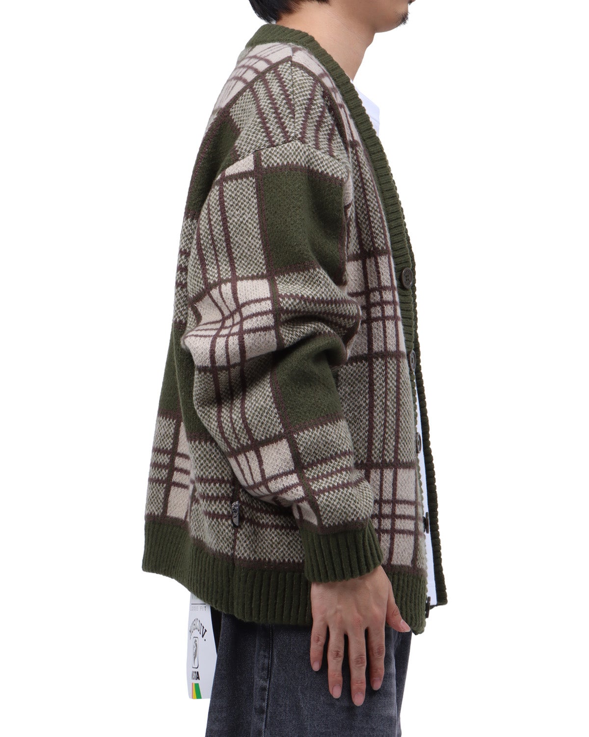 オリーブ：173cm63kg(Lサイズ着用)