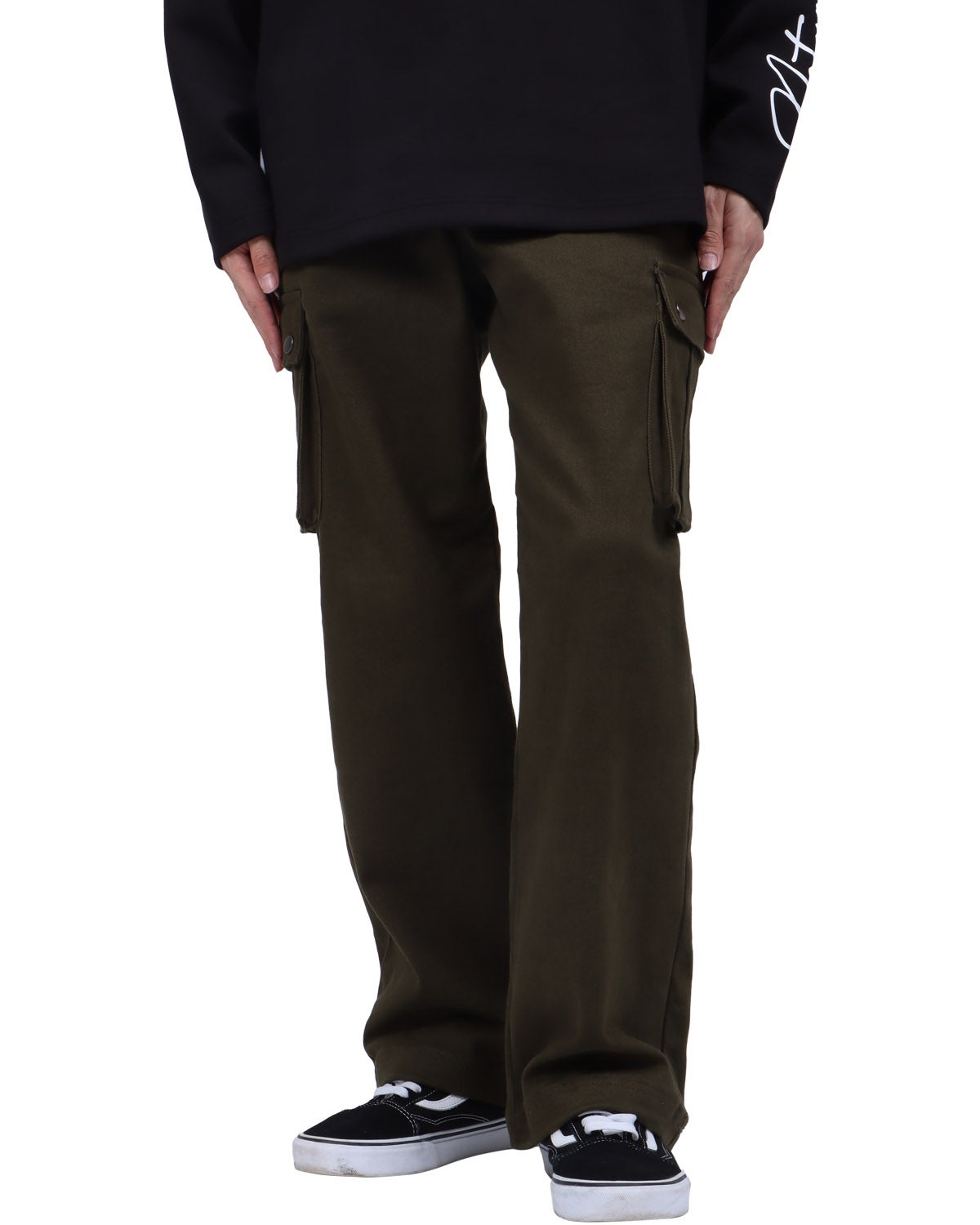 カーキ：173cm63kg(Lサイズ着用)