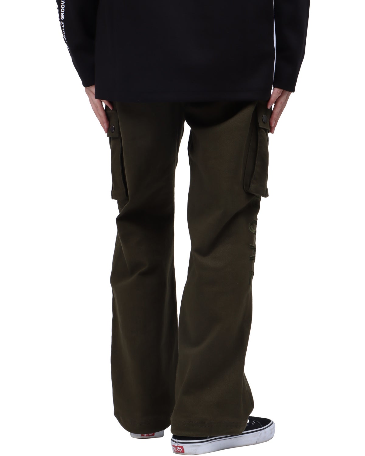 カーキ：173cm63kg(Lサイズ着用)