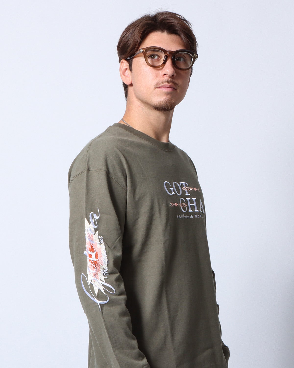 グリーン：180cm/70kg(Lサイズ着用)