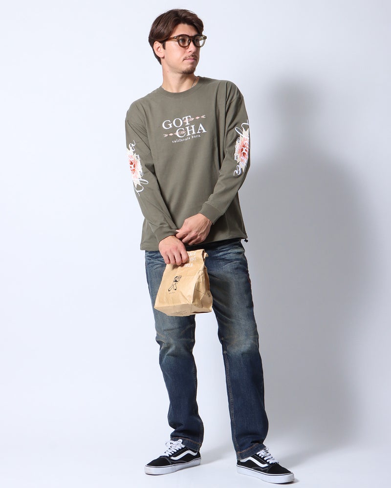 グリーン：180cm/70kg(Lサイズ着用)