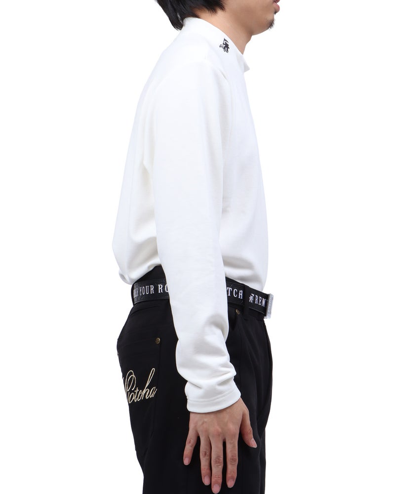 ホワイト：173cm63kg(Lサイズ着用)