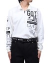 ホワイト：173cm63kg(Lサイズ着用)