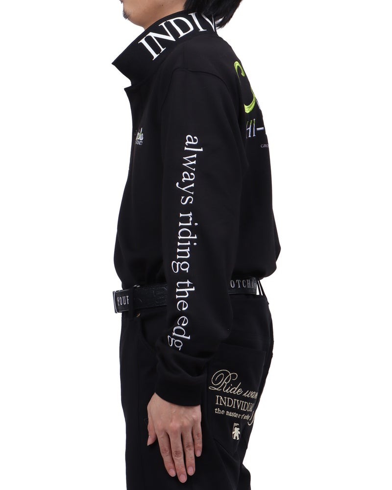 ブラック：173cm63kg(Lサイズ着用)
