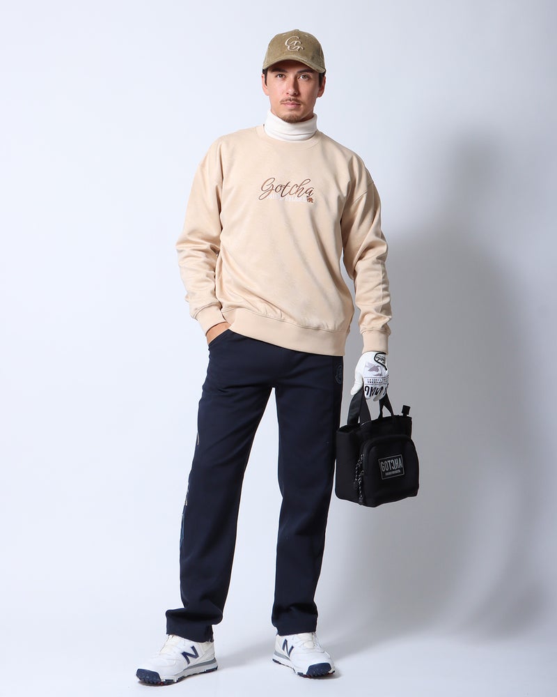 ベージュ：183cm/70kg(Lサイズ着用)