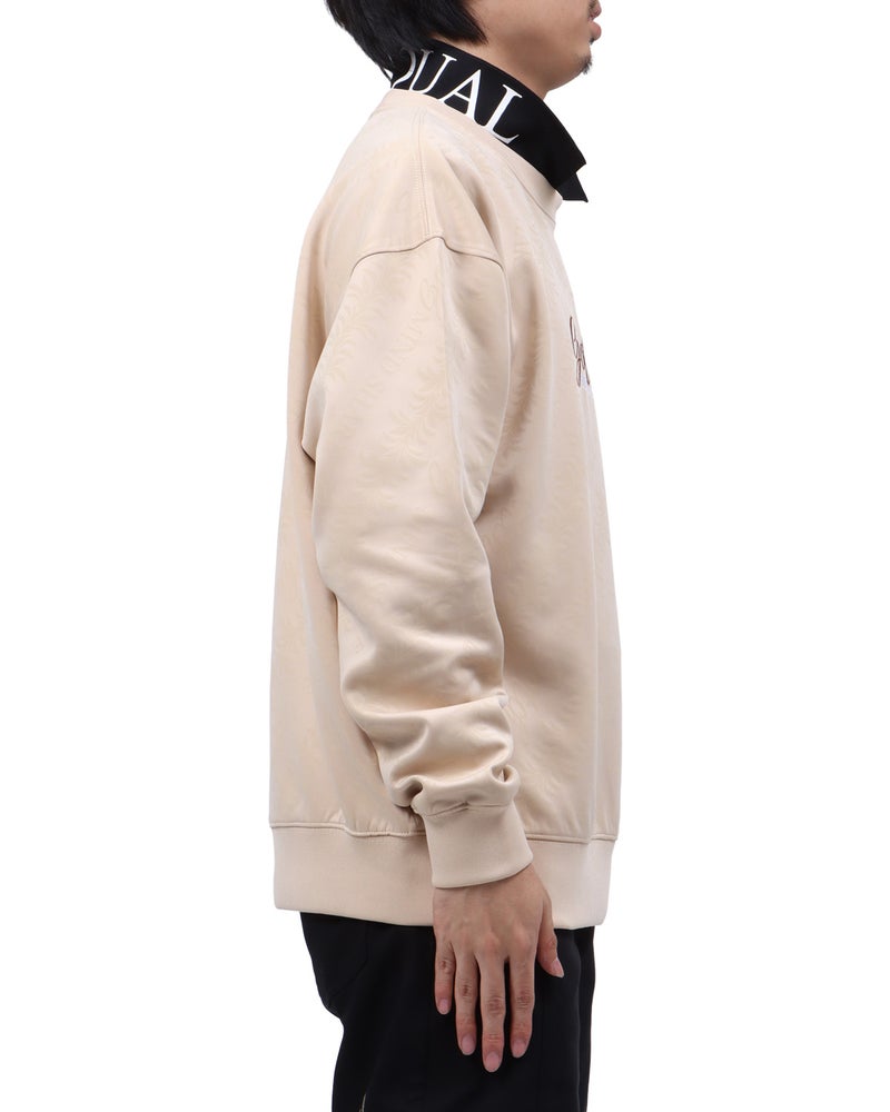 ベージュ：173cm63kg(Lサイズ着用)